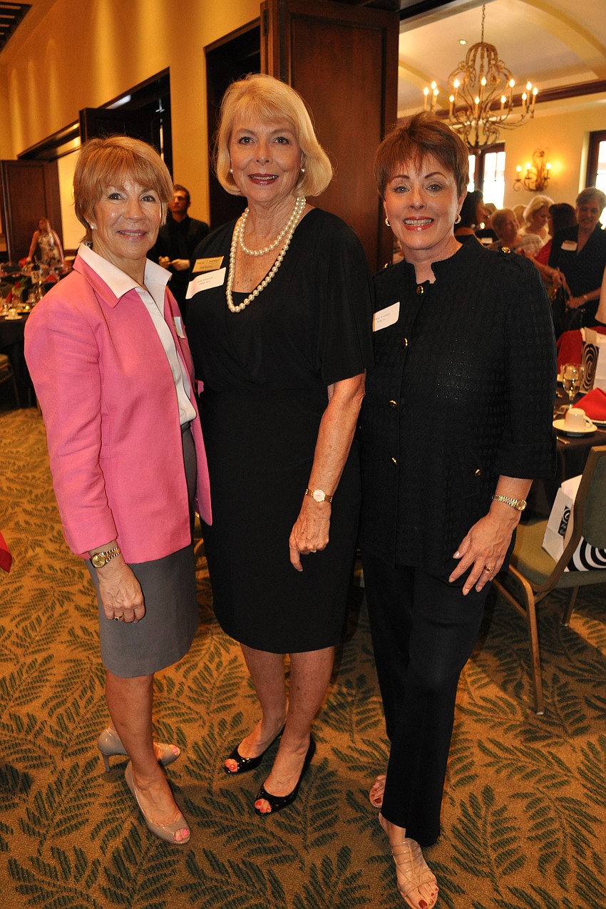 Michelle Burke-Phillips, Jodi Emrick and Linda Bradway