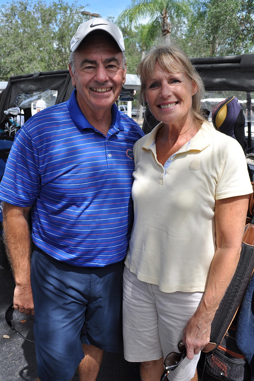 David and Marjory McGloin enjoyed the afternoon.