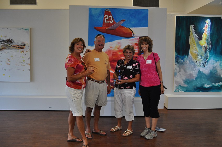 Karen and Brian Feeny, Chantal Diem, and Elisabeth Phillipson