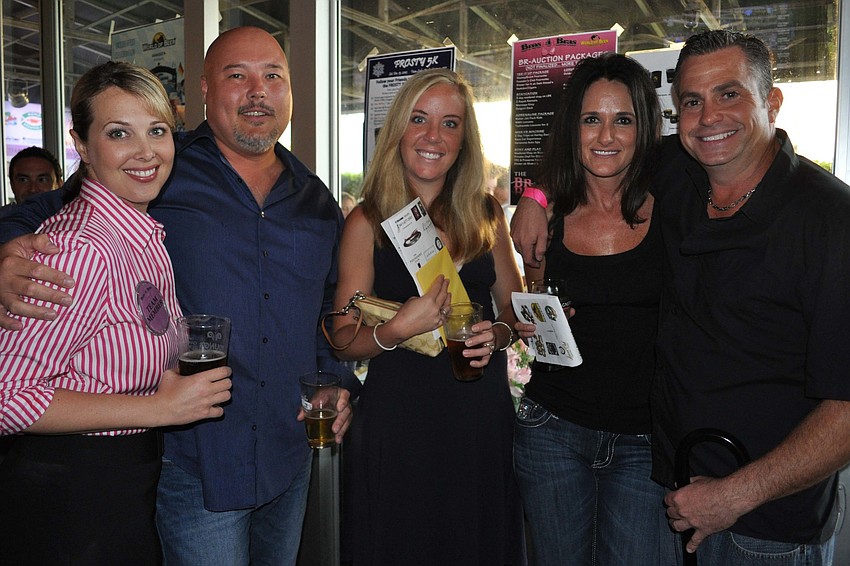 Tiffany Steffes, Keith Lemley, Alison Gugliotta, Nancy Endara and Drew Moon