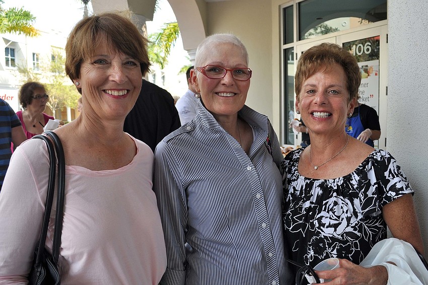 Janet Stickel, Mary Collins and Wendy Diamond all live in Lakewood Ranch.