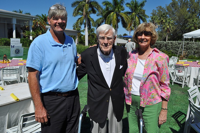 Thomas Greer, Jim Greer and Lyn Kayser