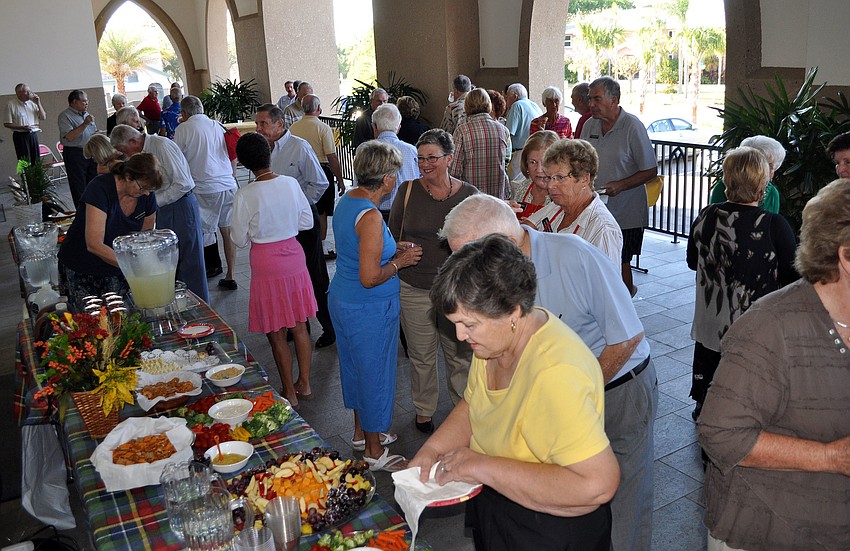 There were 125 people who attended Christ Churchâ€™s Welcome Back dinner Saturday, Nov. 3.