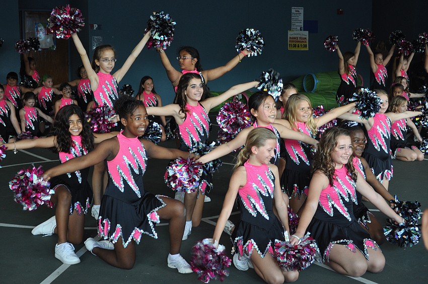 The Tara Elementary Dance Team performed.