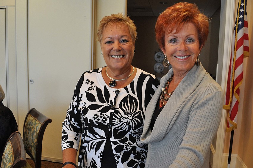 Klara Homonnai with Maria Todd