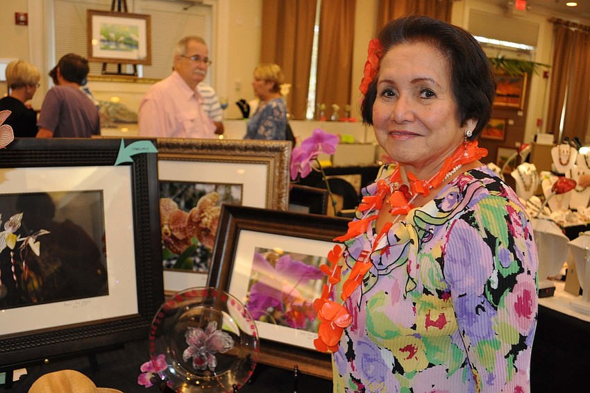Maria Gaffar specializes in photos of orchids and flowers.