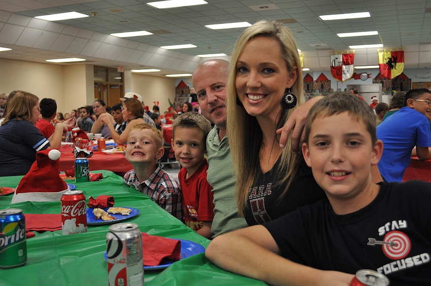 Brody, Cayden, Tim, Felicia and Zach Routh