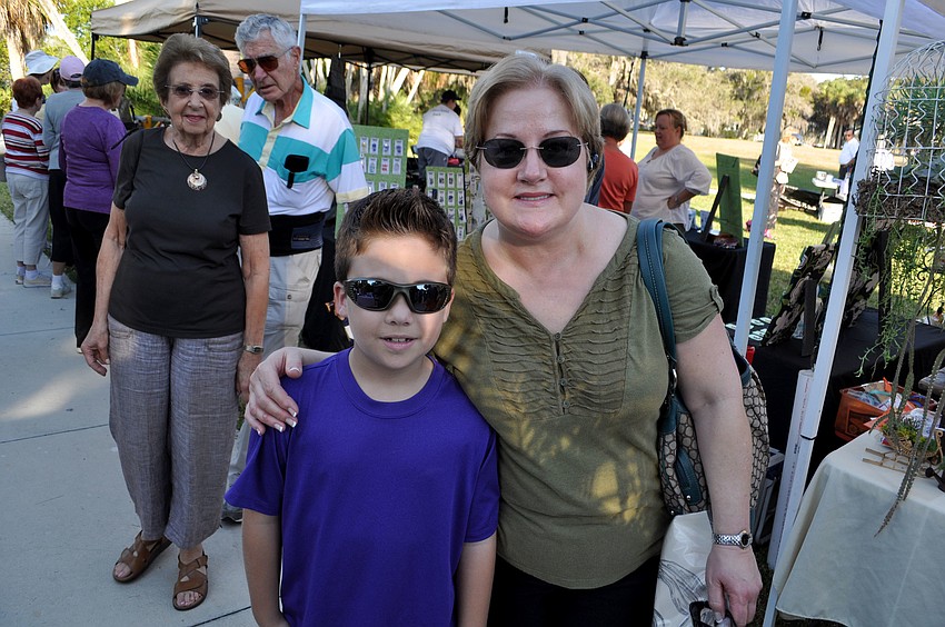 Paula Siegel and her son, Jacob