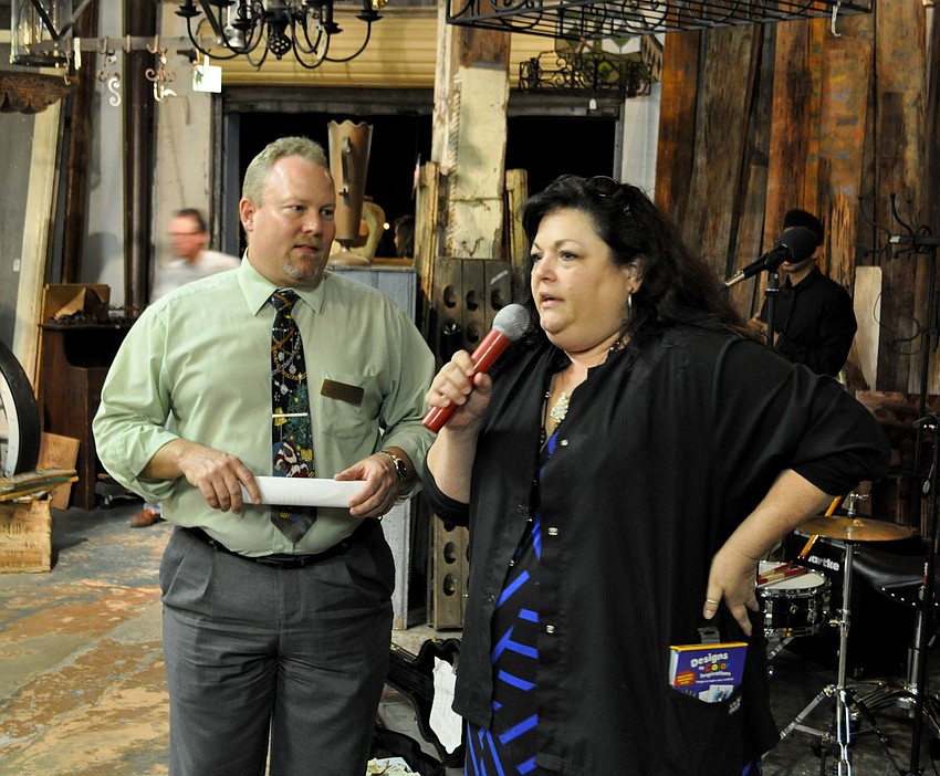 Child Protection Center Executive Director Doug Staley and Nurse Sue Barber