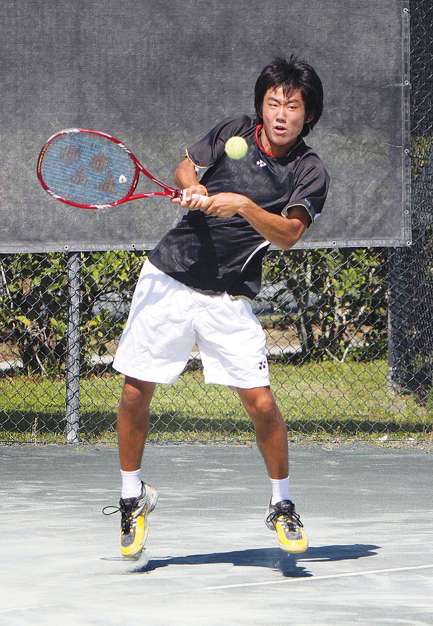 Sixteen-year-old Yoshihito Nishioka was the winner of the Sarasota Open Wild Card Tournament at Sarasota Bath and Racquet Club.