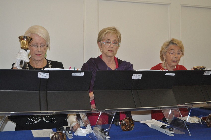 Lynne Woo, Leslie Farrington, Vanda Healy