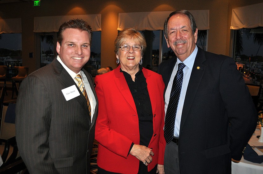 Mike Moran with Casey and Ray Pilon
