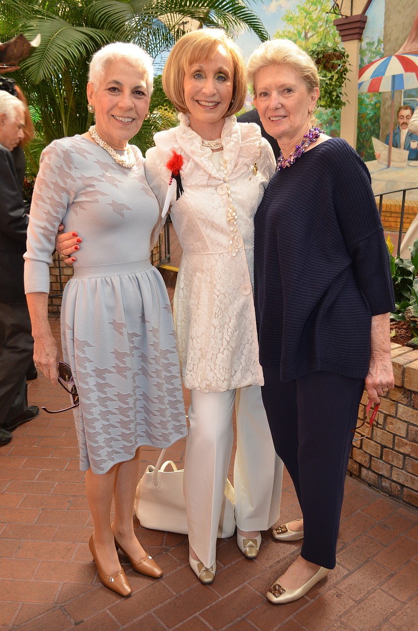 Barbara Pekow, Barbara Simon and Anne Virag