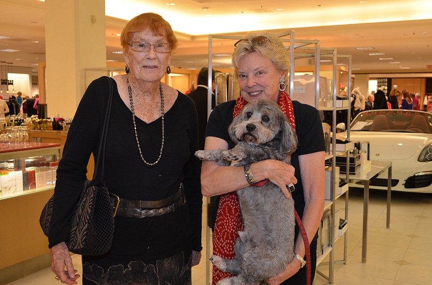 Norma Pullman and Jorie Friedman with BoBo the Wonder Dog