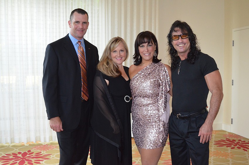 Jamie and Lyn Purmort with Anne Weintraub and Michael Israel