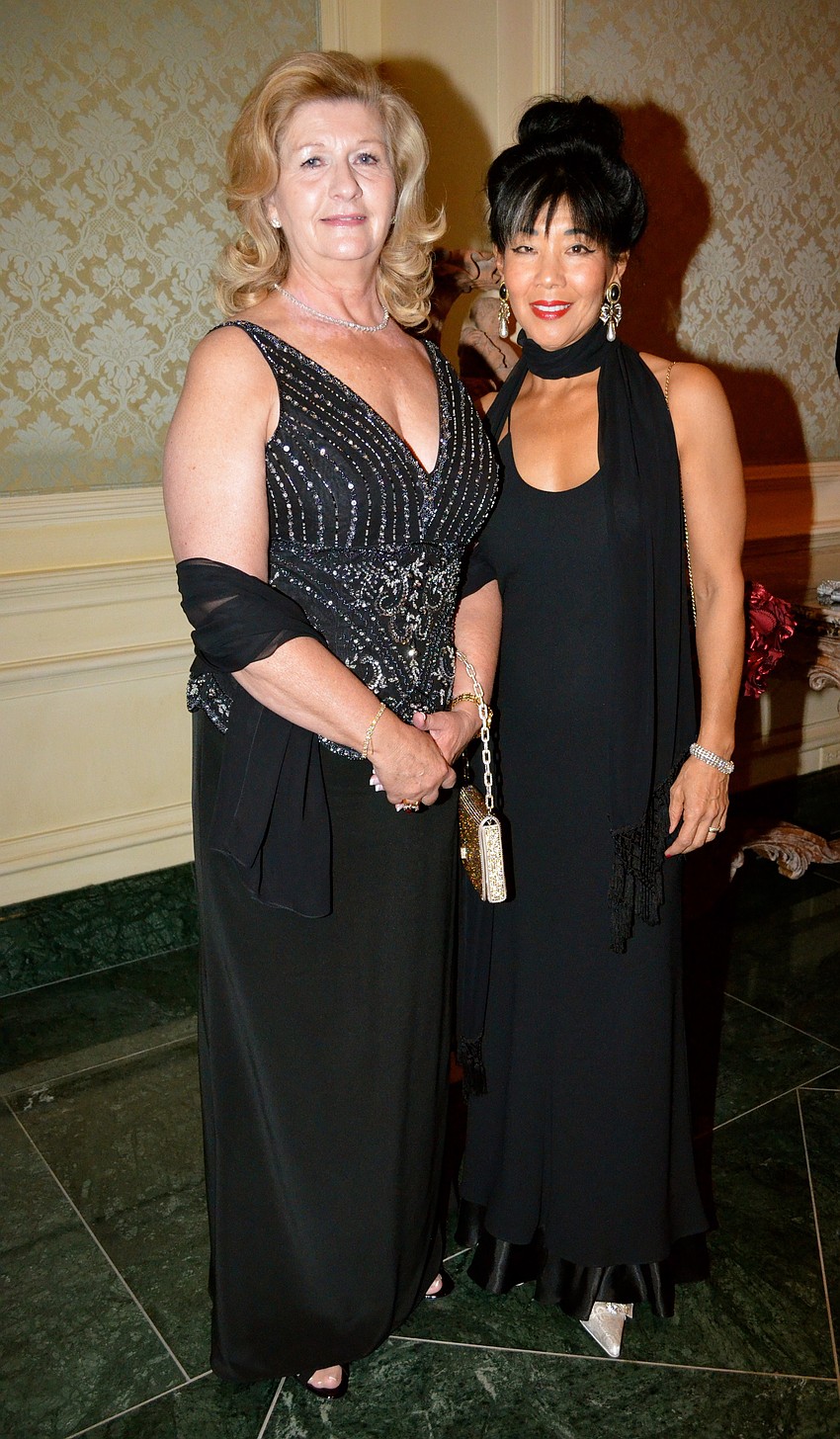 Patricia Quigley and Sandy Gravina