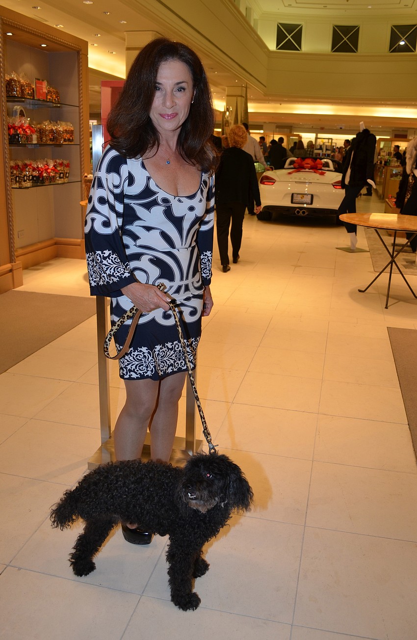 Alix Redmonde with Izod the Tripod