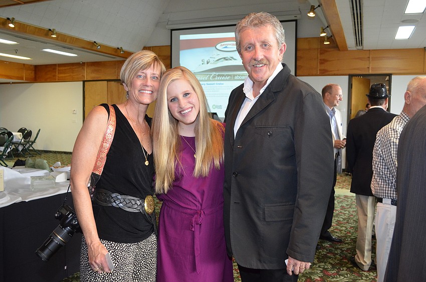Betsy and Jaime Robbins with Phil King