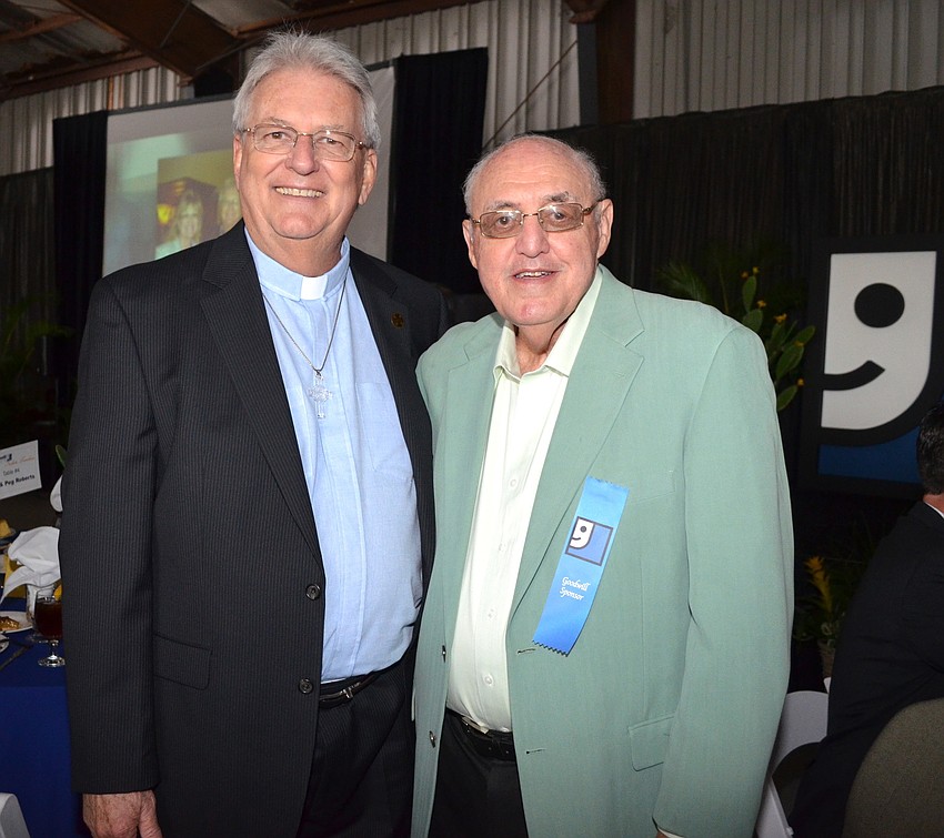 Don Roberts, outgoing CEO, and
David Band