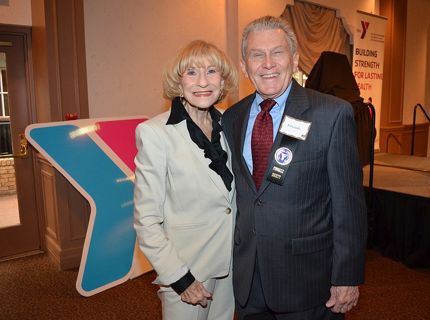 Flori Roberts and Ed Landis