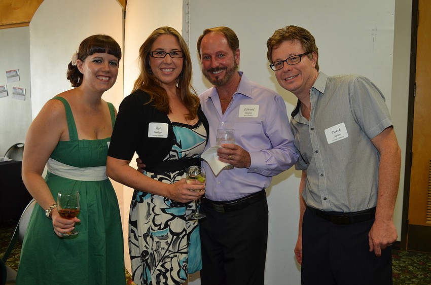 Heather Roberts, Rae Mulligan, Edward Hoefert and David Ingram
