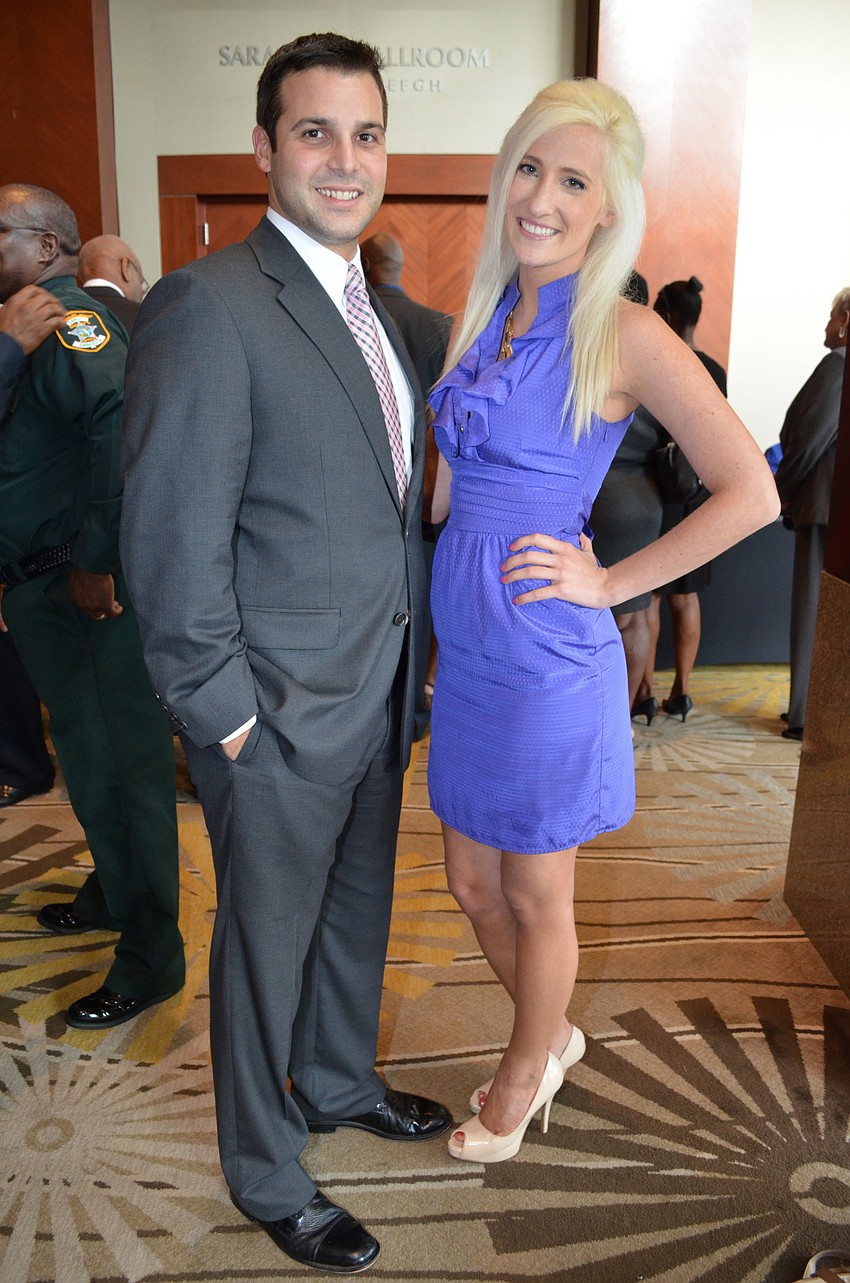 Jose Romano and Christina Aiuto