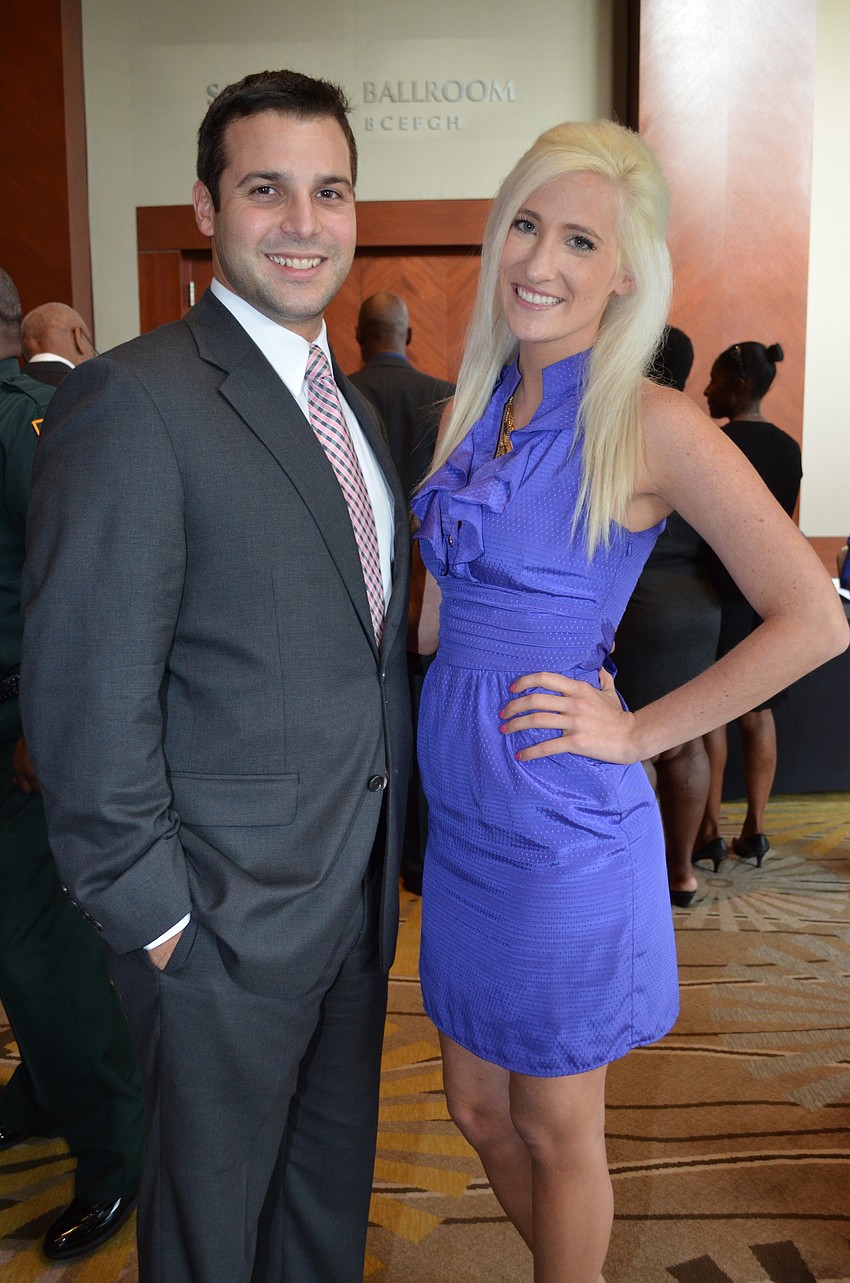 Jose Romano and Christina Aiuto