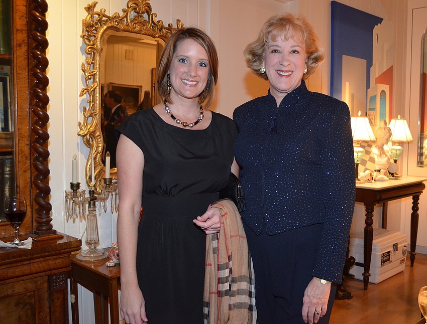 Jennifer Rust and Anne Garlington