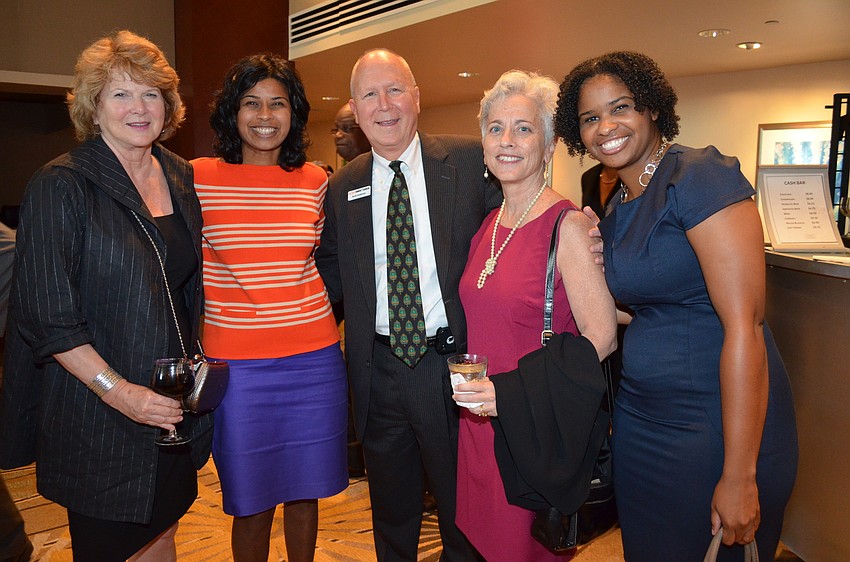 Jo Rutstein, Dr. Suzie Prabhakaran, Scott Anderson, Jan Chester and Kellie Dupree