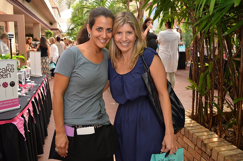 Rachel Saltzberg and Elisa Cohen