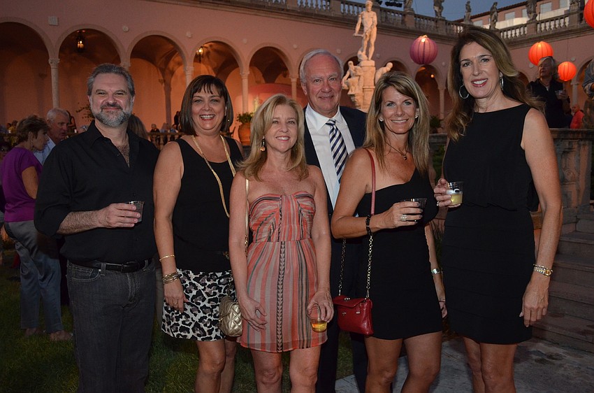 John and Karen Samelian, Amy Warren, Ken Houssin, Kari Sellers and Lisa Brannan