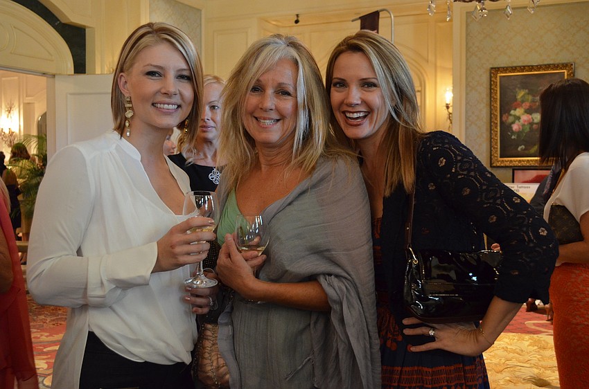 Allison Scibelli, Linda Smith and Kristen Farrell