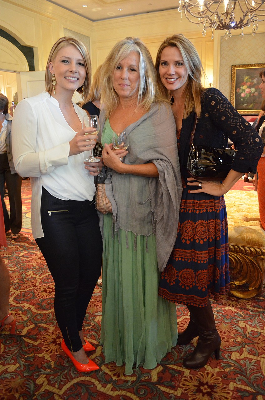 Allison Scibelli, Linda Smith and Kristen Farrell