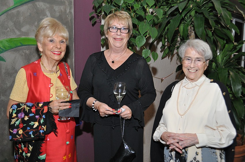 Shirley Scullion, Margaret Drew and Carol Elbing