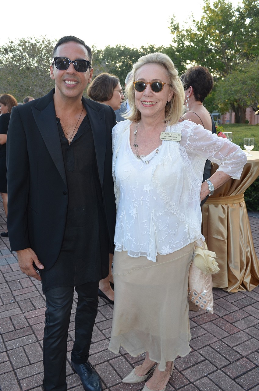 Ramses Serrano and Rebecca Donelson