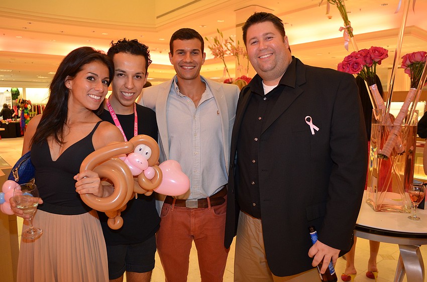 Tatyana Sharoubim, Eduardo Anaya, Nick Diamond and Brian Caswell