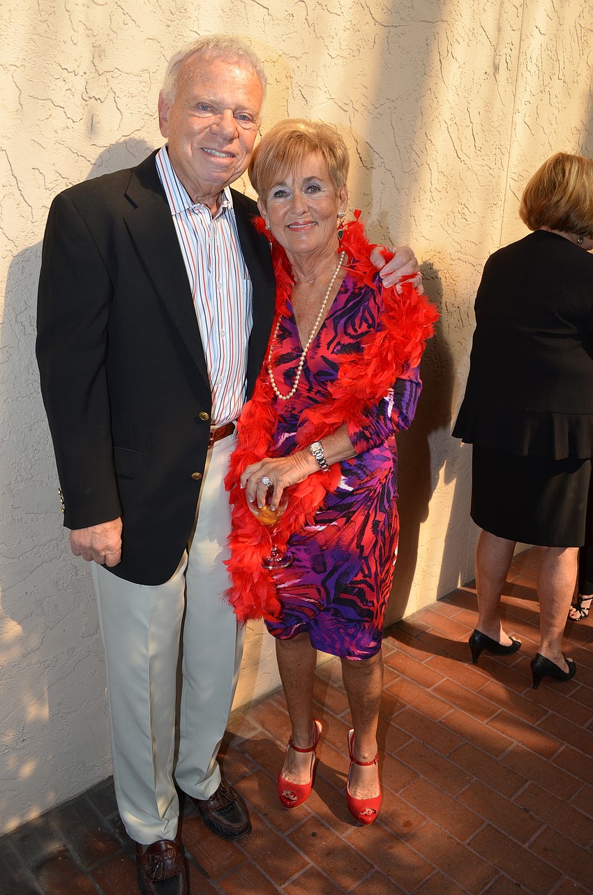 Mort Skirboll with his wife and Co-Chairwoman Bunny Skirboll