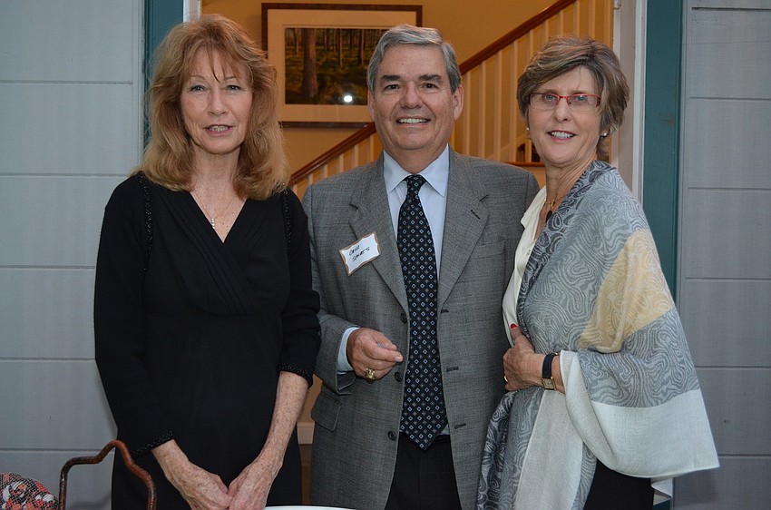 Patsy Snider with David and Pamela Steves