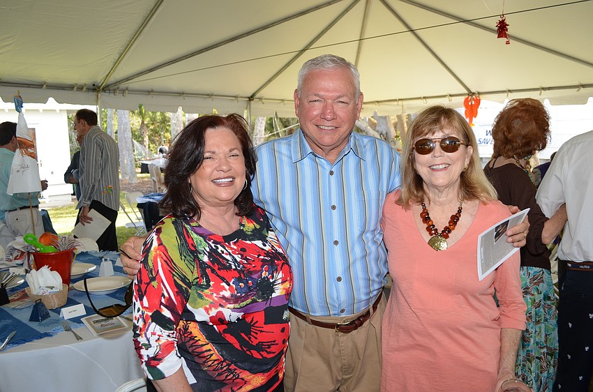 Kathie Sollie with Don and Karen Solem
