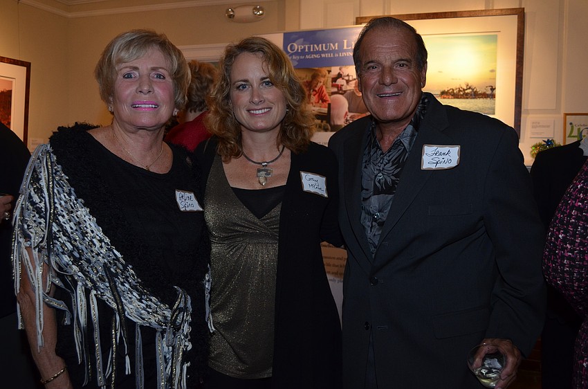 Arline Spino, Dr. Cathy McCabe and Dr. Frank Spino