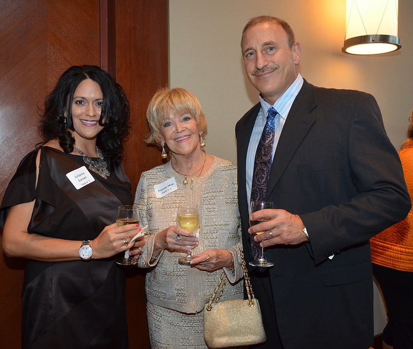 Julianne Sunseri, Jeanne Noe and Brion Sunseri