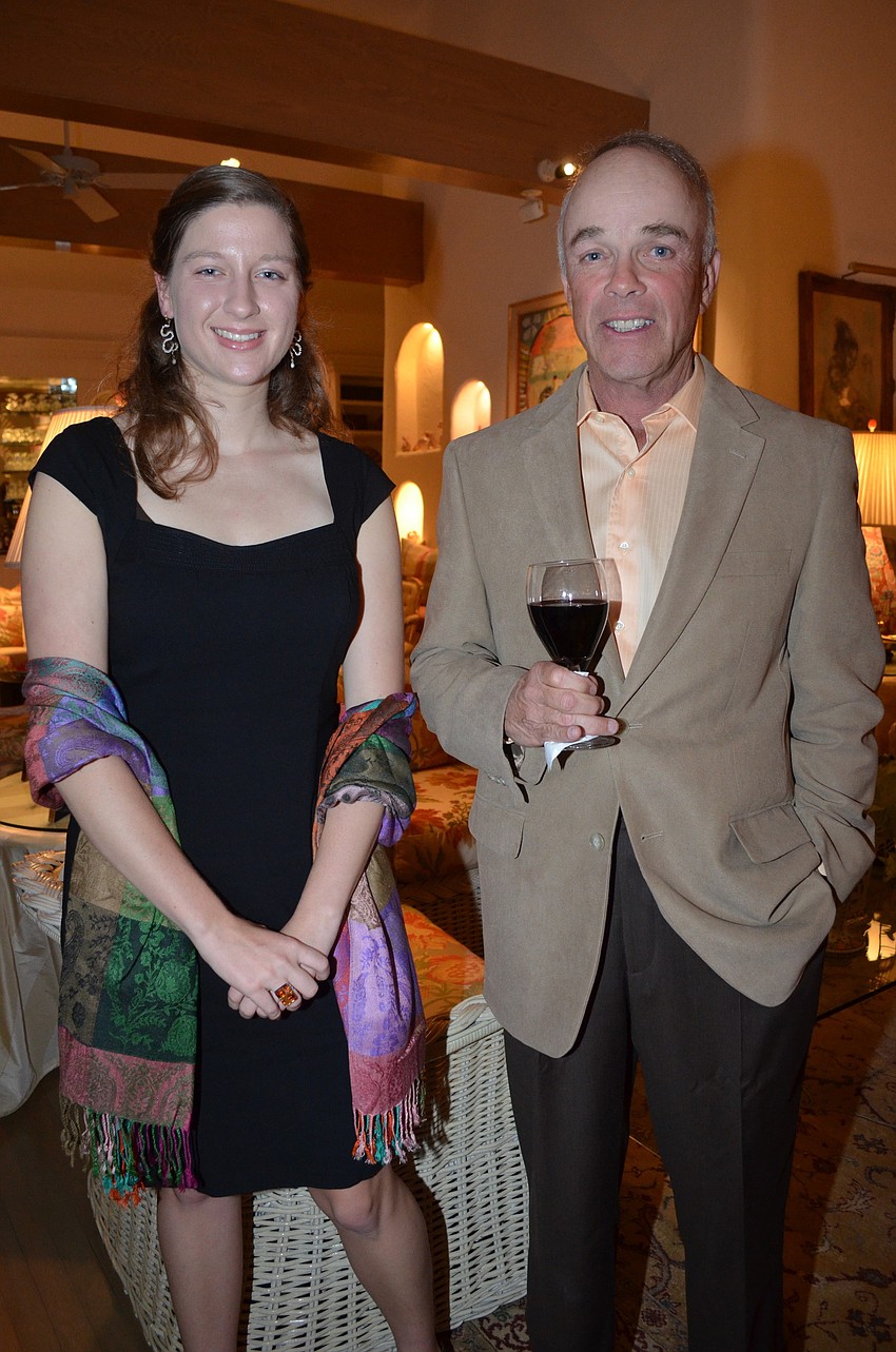 Chloe Sweetman and Bill Evans