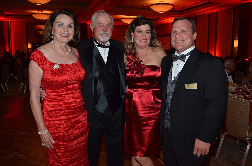 Jane and David Taylor with Robyn and Bill Sadlo