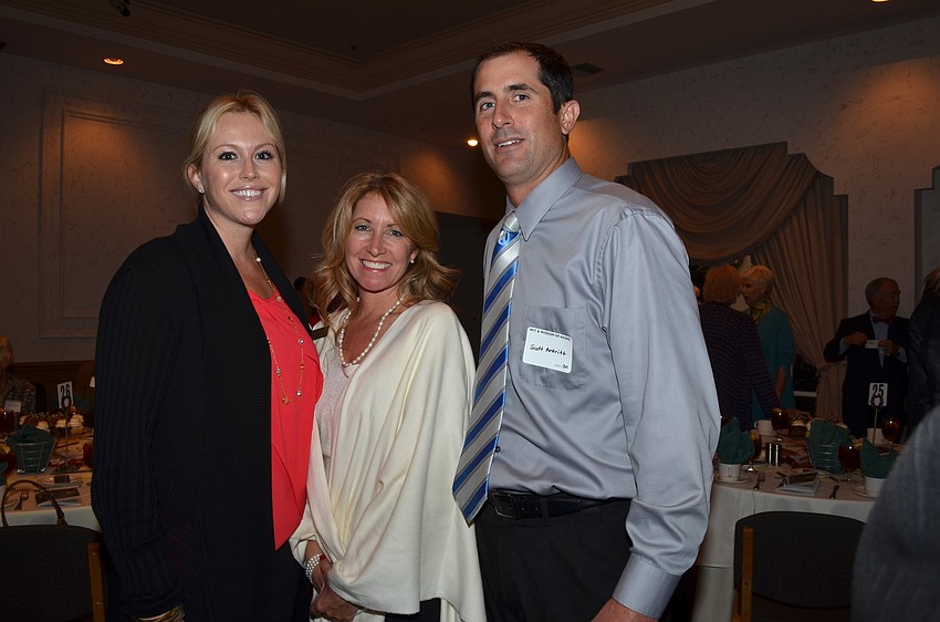 Nikki Taylor, Sheryl Vieira and Scott Antritt