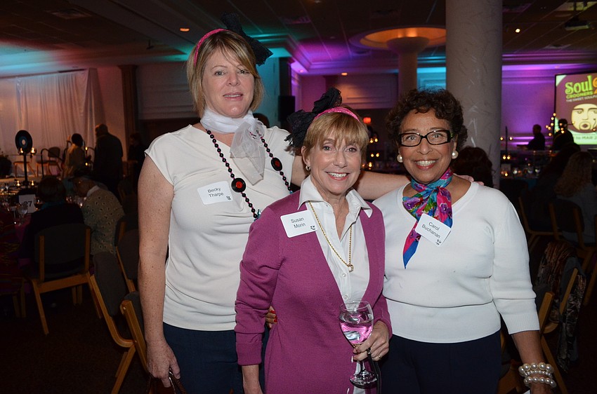 Becky Tharpe, Susan Morin and Carol Buchanan