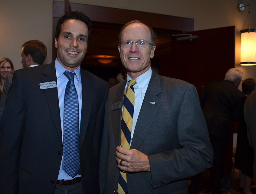 Pierre Thomas and Bruce Page