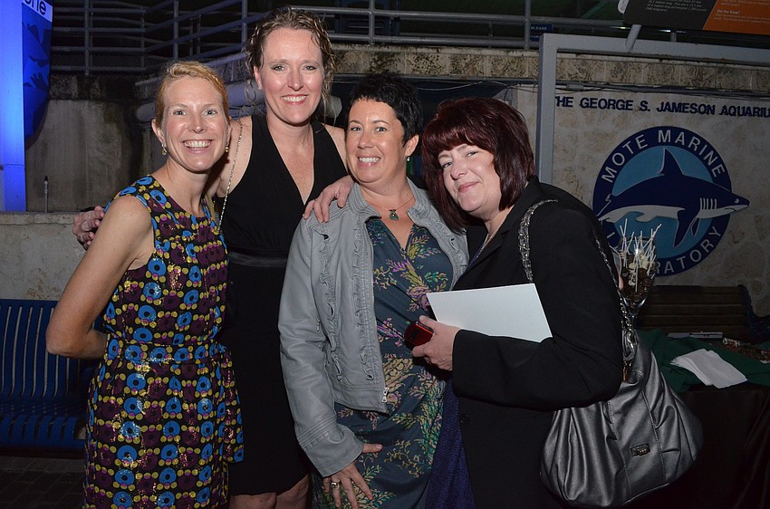 Jenah Victor, Kim George, Karen Abel and Sheri Clinard