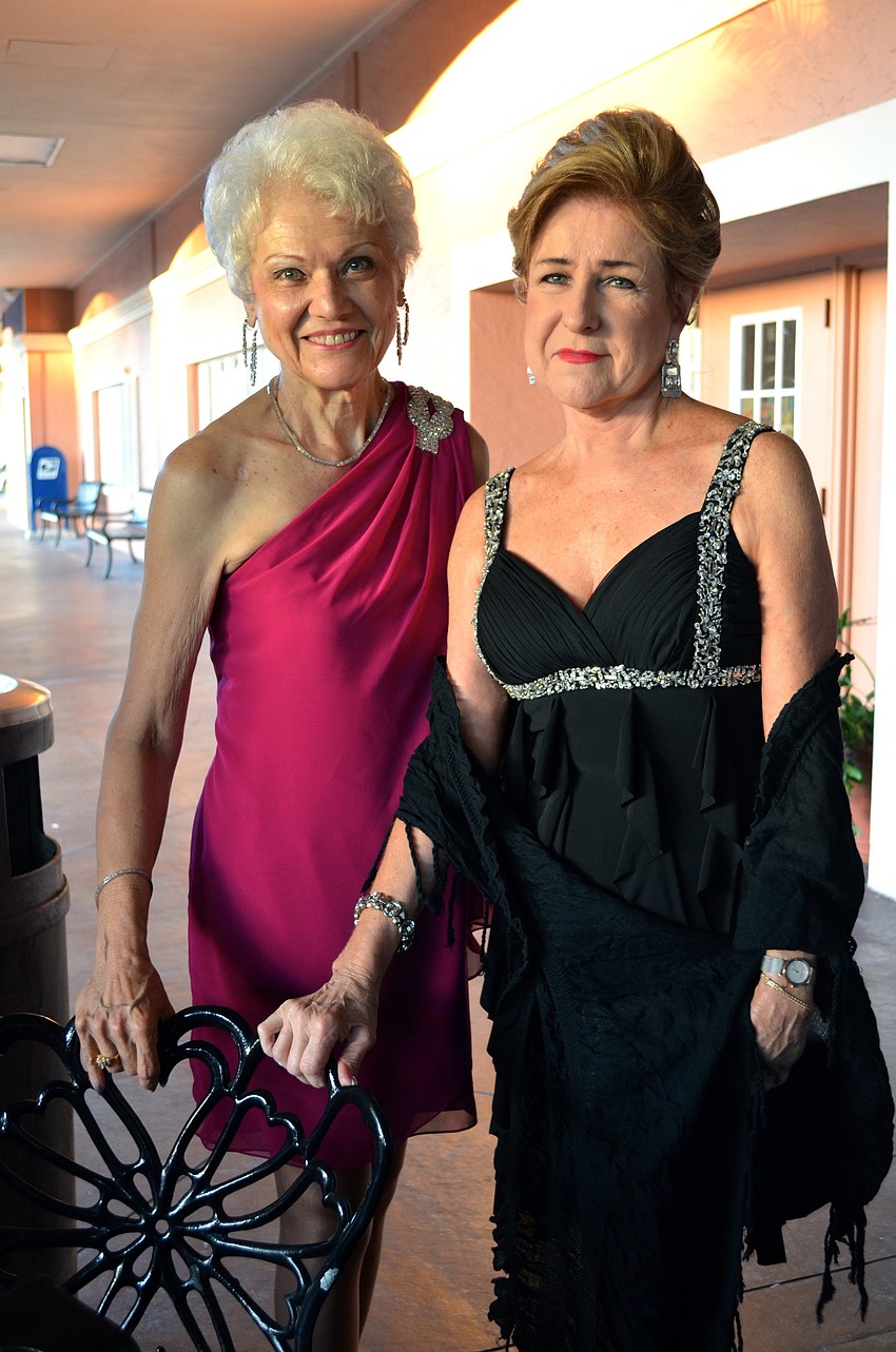 Frances Vitale and Gail Briley