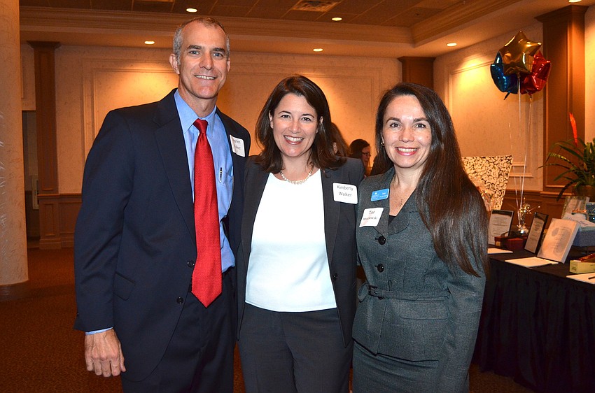 Stephen and Kim Walker with Tina Mroczkowski