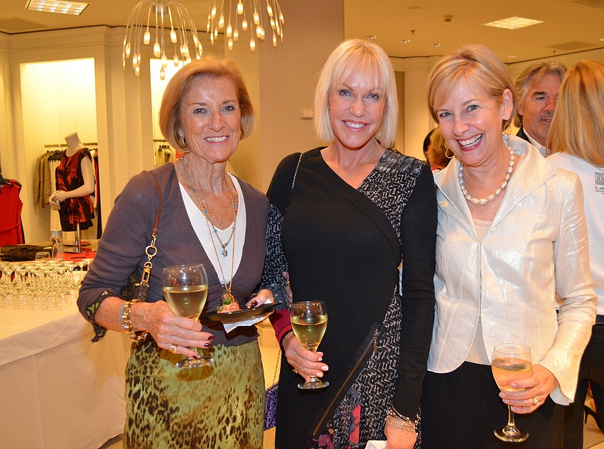 Eileen Wallace, Nancy Cameron and Georgina Clamage